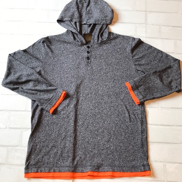 Buzz Cuts gray with orange hoodie ( L ) - Picture 2 of 3